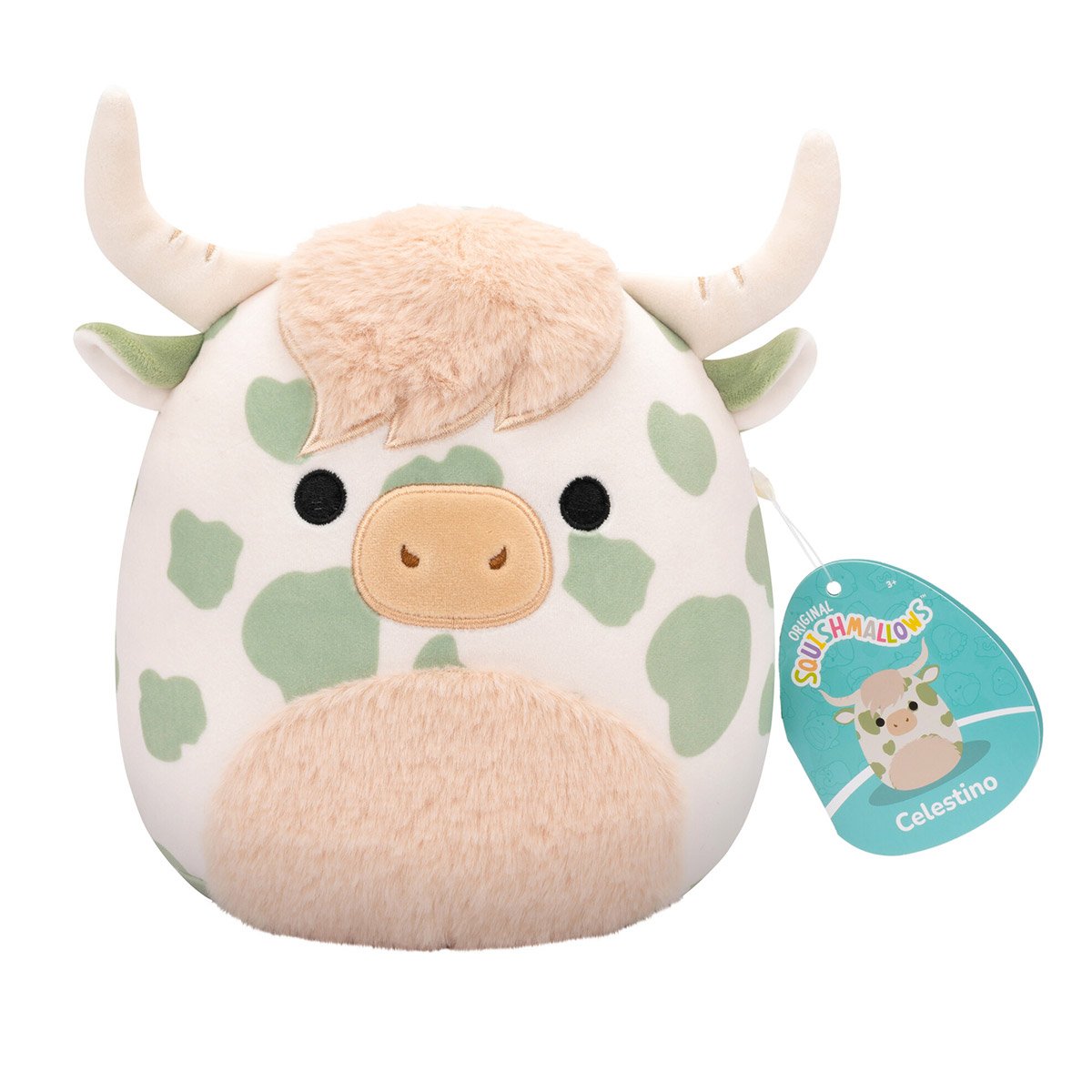 Miękka zabawka Krowa Celestyna 19 cm Squishmallows SQCR06578 - obrazek 7