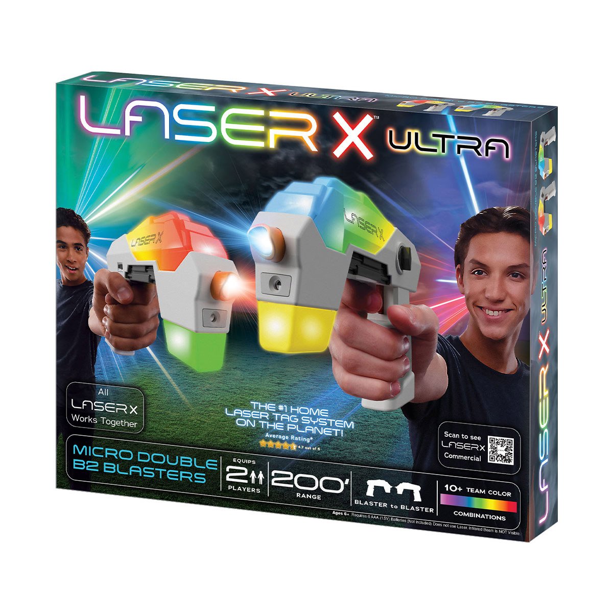Zestaw do gry laserowej Ultra Micro Laser X 87551 dla dwóch graczy - obrazek 5