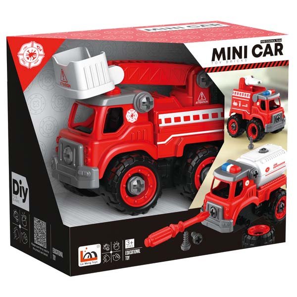 Hydrant przeciwpożarowy DIY Przestrzenna kreatywność LM9034 Projektant - obrazek 5