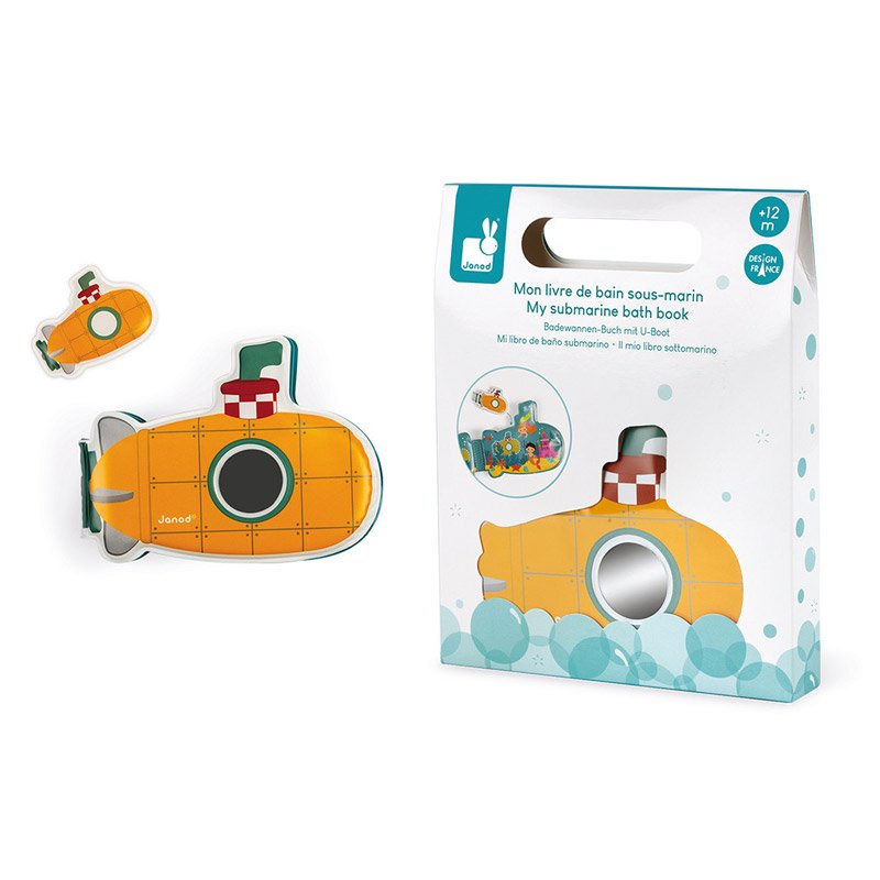 Książka kąpielowa Submarine Janod J04716 - obrazek 3