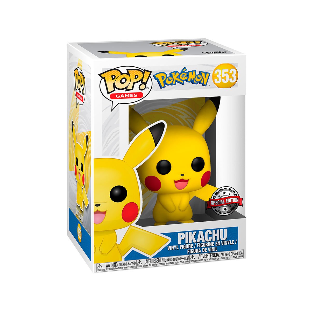 Pikachu Pokemon Funko POP 31528 figurka zabawkowa - obrazek 2