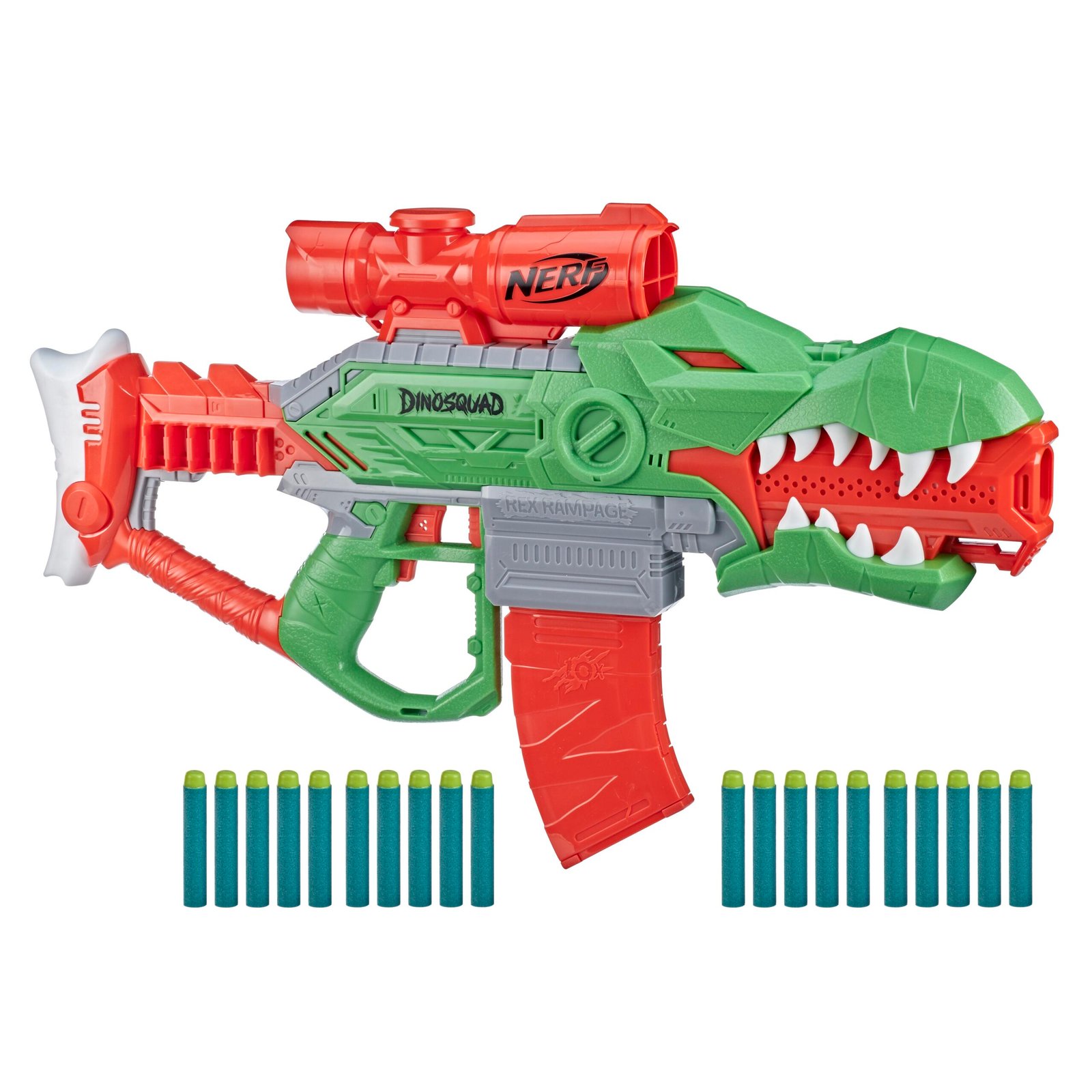 Blaster Rex Rampage Nerf Hasbro F0807 - obrazek 11