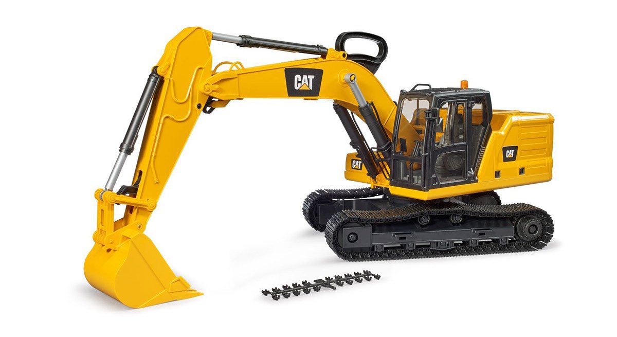 Koparka CAT Bruder 02483 - obrazek 4