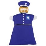Pacynka policjanta Goki w rękawiczkach 51646G