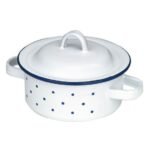 Pojemniczek na wodę niklowany 12 cm NIC530204