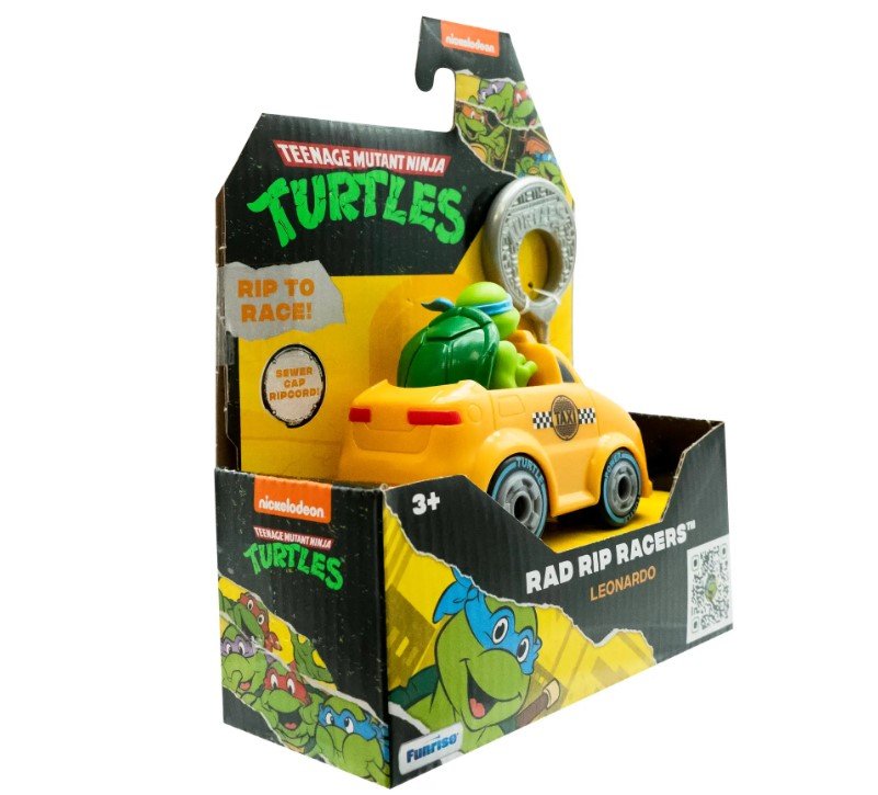 Wojownicze Żółwie Ninja Klasyczny TMNT Leonardo's Launcher Racer 71017 - obrazek 3