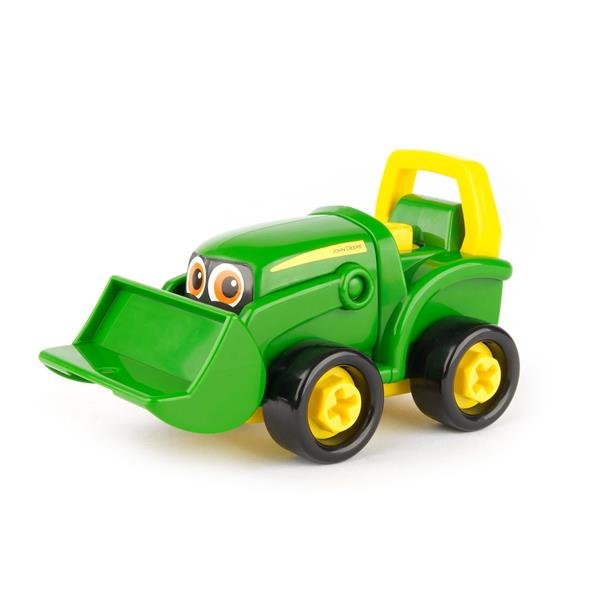 Zestaw konstrukcyjny dla dzieci John Deere Traktor z łyżką i przyczepą 47209 - obrazek 4