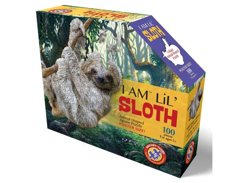 Puzzle Jestem Leniwy 100 elementów 4008 - obrazek 3