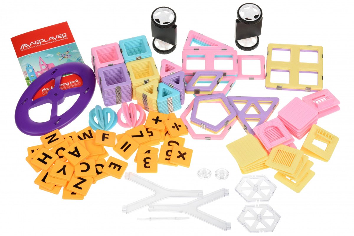 Zestaw magnetyczny Constructor Magplayer 237 el MPT2-237 - obrazek 2