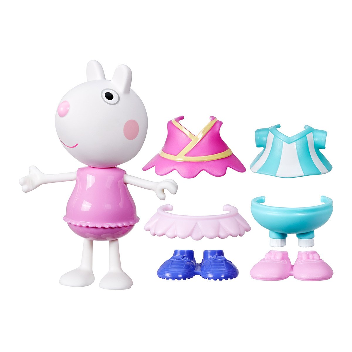 Peppa Figurines Fashion Adventure Dress Up Suzy Peppa Pig G0330 Zestaw do zabawy - obrazek 2