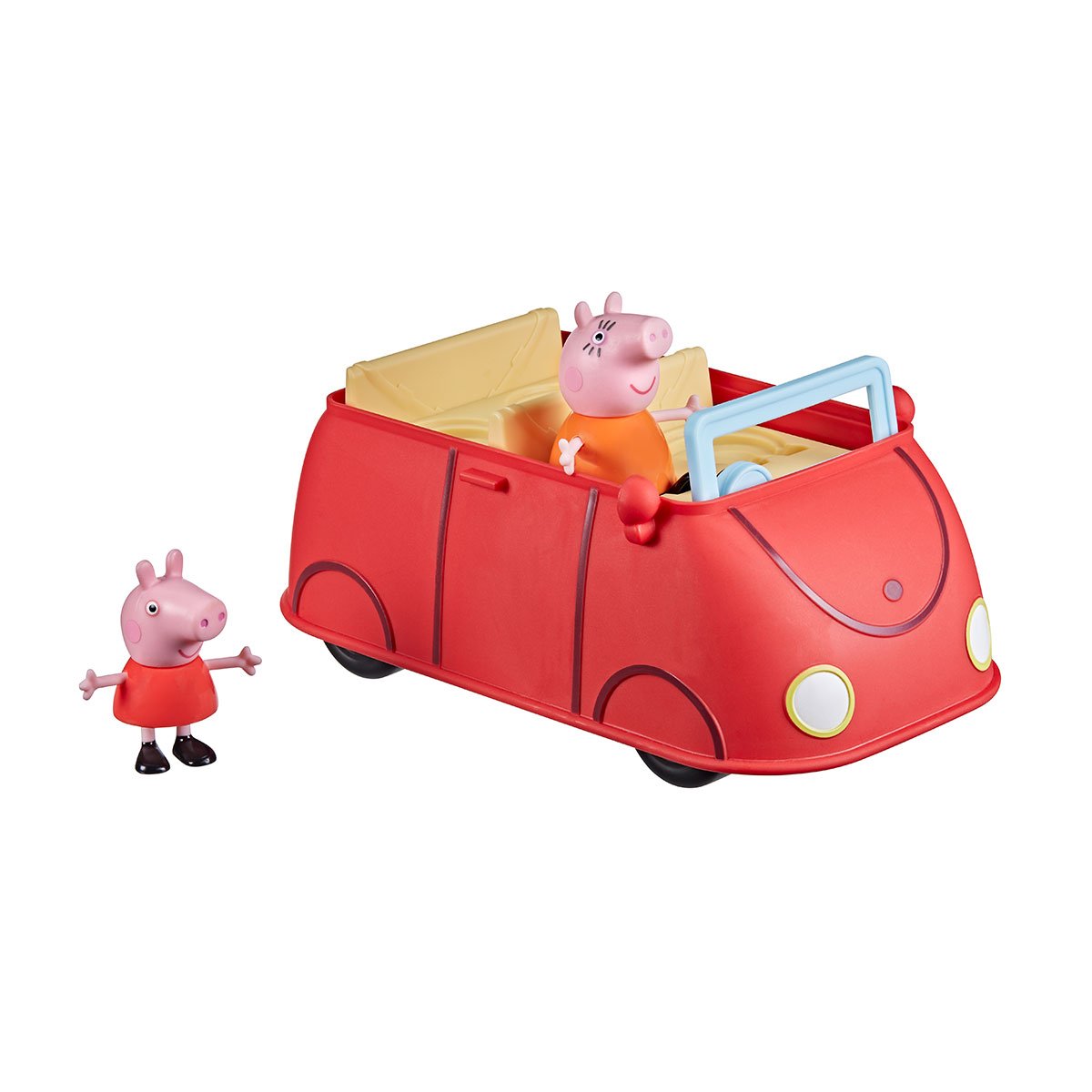 Zestaw do zabawy Peppy's Family Car 2 figurki z dźwiękiem Peppa Pig F2184 - obrazek 4