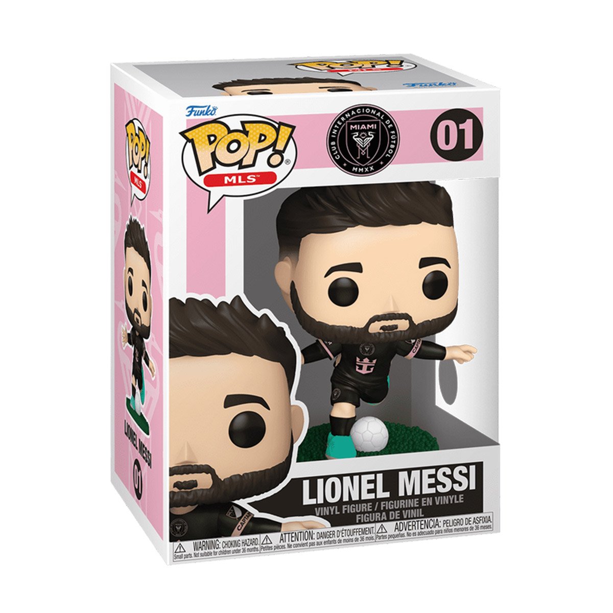Lionel Messi Funko Pop 88617 Football Eater Miami Series Figure - obrazek 2