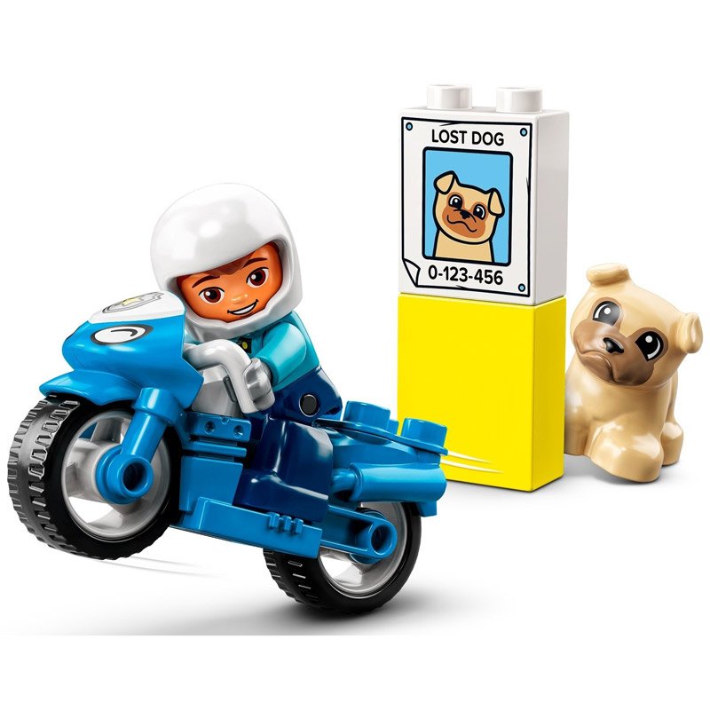 Lego Duplo Motocykl policyjny 10967 - obrazek 4