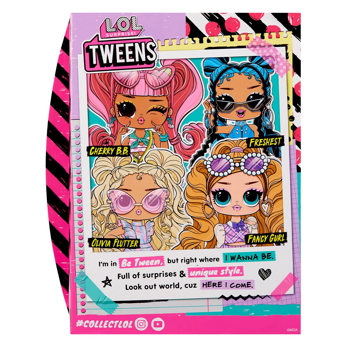 Zestaw do zabawy z lalką Cherry Lady firmy Tweens Core LOL Surprise 542575 - obrazek 9