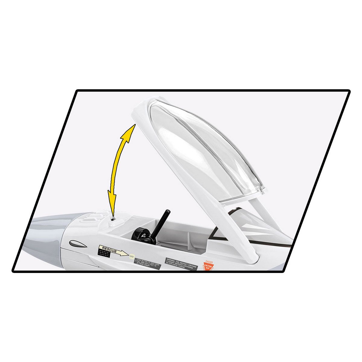 Samolot konstruktorski F-16C Fighting Falcon UA 500 części Cobi COBI-5893 - obrazek 10