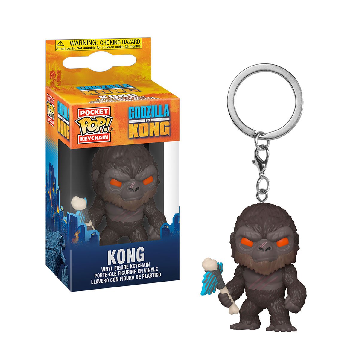 Kong z klipsem do topora Figurka akcji Godzilla kontra Kong Funko 50958 - obrazek 2