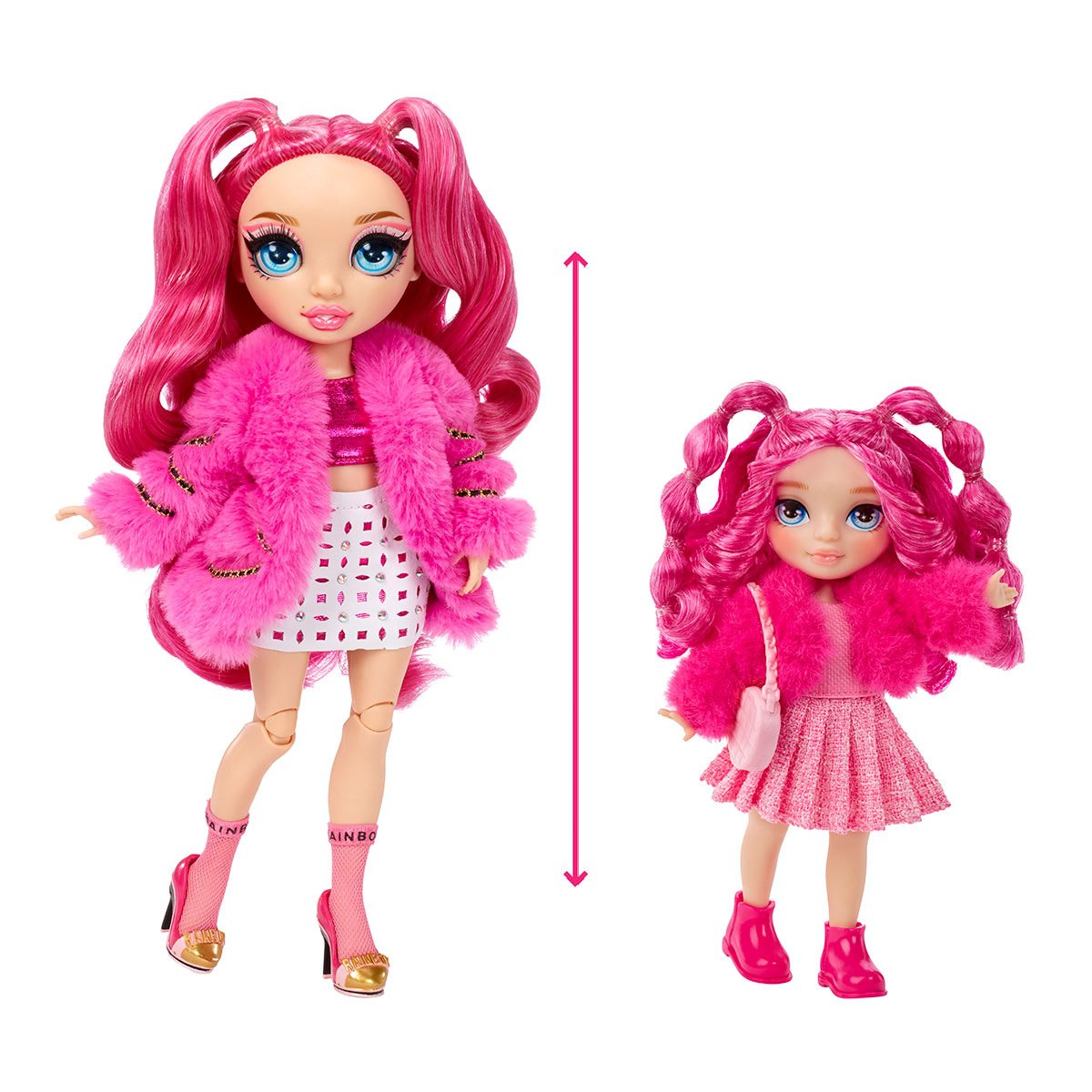 Zestaw do zabawy dla lalek Littles Rainbow High Magenta 531180 - obrazek 5