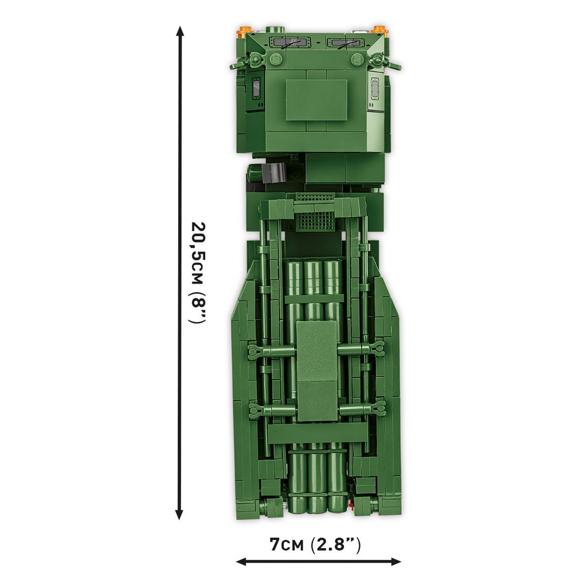 Konstruktor MLRS Himars M142 UA/PL/US 604 części Cobi COBI-2626 - obrazek 12