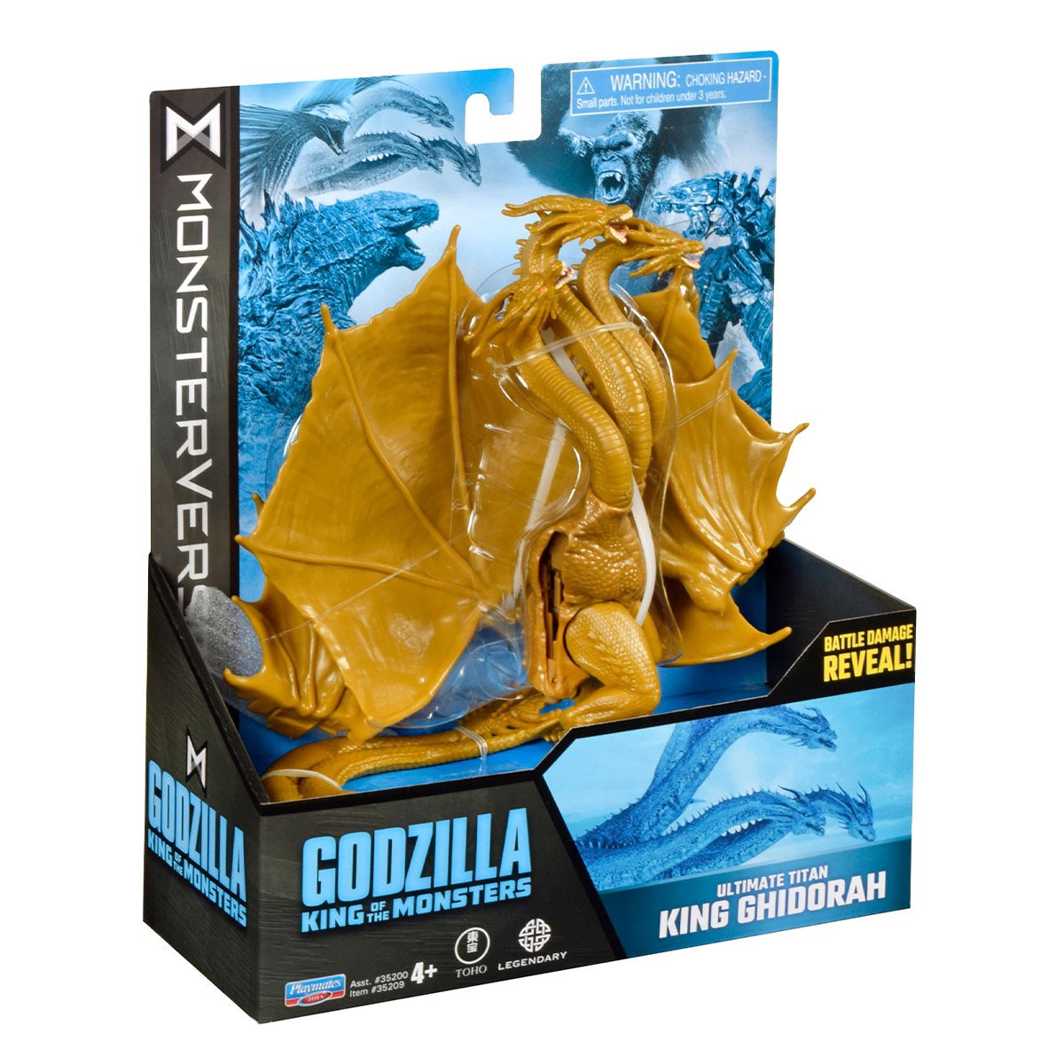 Figurka Król Ghidorah 15 cm S2 Godzilla kontra Kong 35209 - obrazek 5