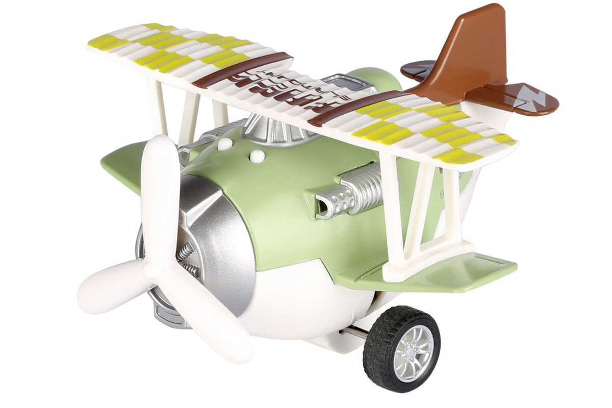 Metalowy samolot bezwładnościowy Same Toy Aircraft zielony SY8016AUt-2