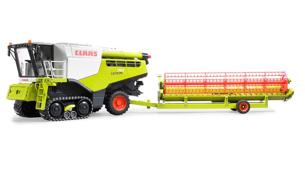 Kombajn zbożowy Claas Lexion 780 Terra Trac Bruder 02119 - obrazek 3