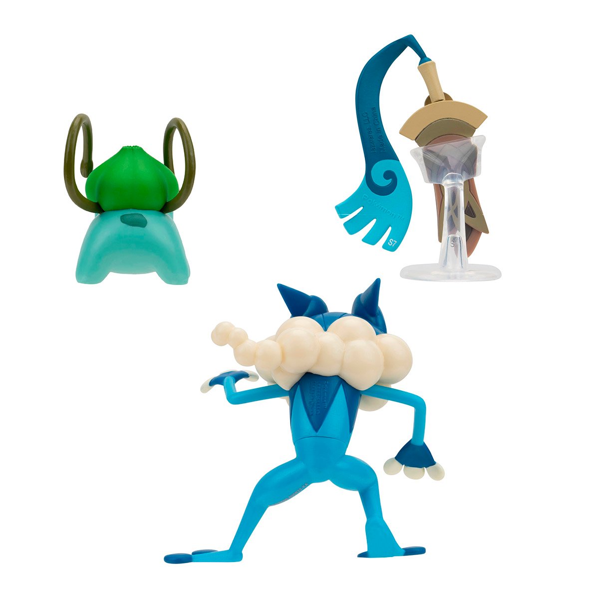 Zestaw figurek do gier Honage, Bulbasaur, Frogadyr W19 Pokemon PKW3599 - obrazek 4