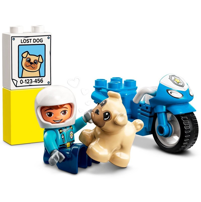 Lego Duplo Motocykl policyjny 10967 - obrazek 3