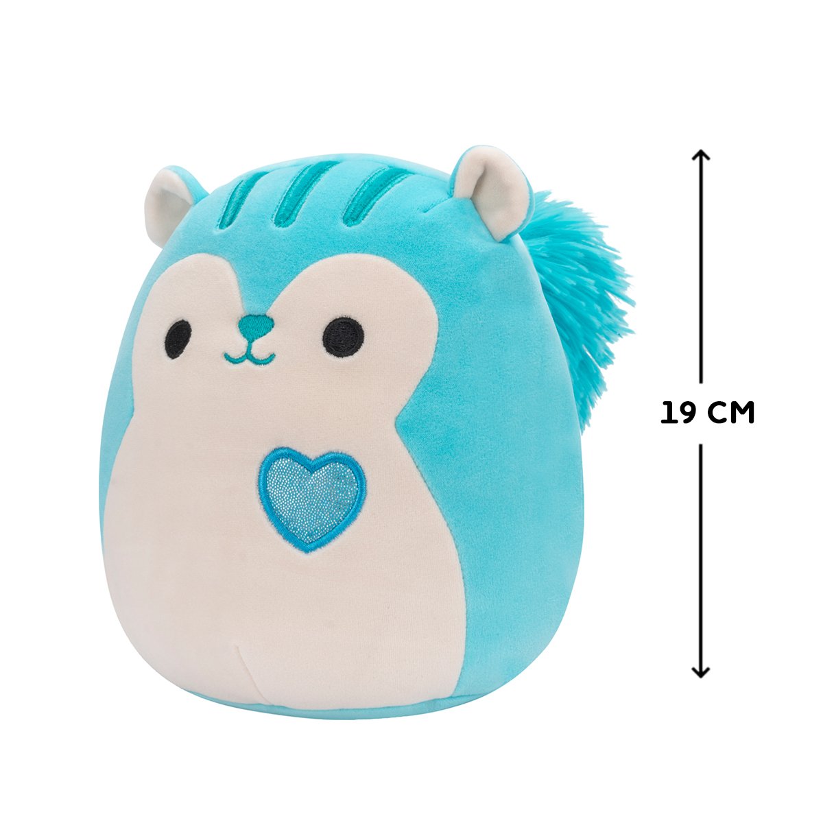 Miękka zabawka Wiewiórka Santiago 19 cm Squishmallows SQVA00852 - obrazek 2