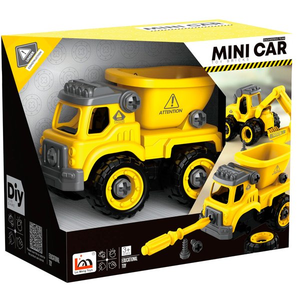 Konstruktor Budowa Wywrotka DIY Przestrzenna Kreatywność LM9016 - obrazek 2