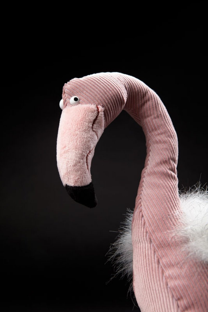 Sigikid Beasts Flamingo miękka zabawka 28 cm 38340SK - obrazek 3