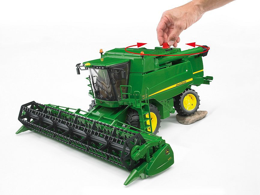 Kombajn zbożowy John Deere Kombajn zbożowy T670i Bruder 02132 - obrazek 4