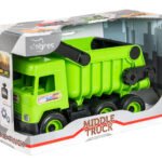 Wywrotka „Średnia ciężarówka” (jasnozielona) w skrzyni