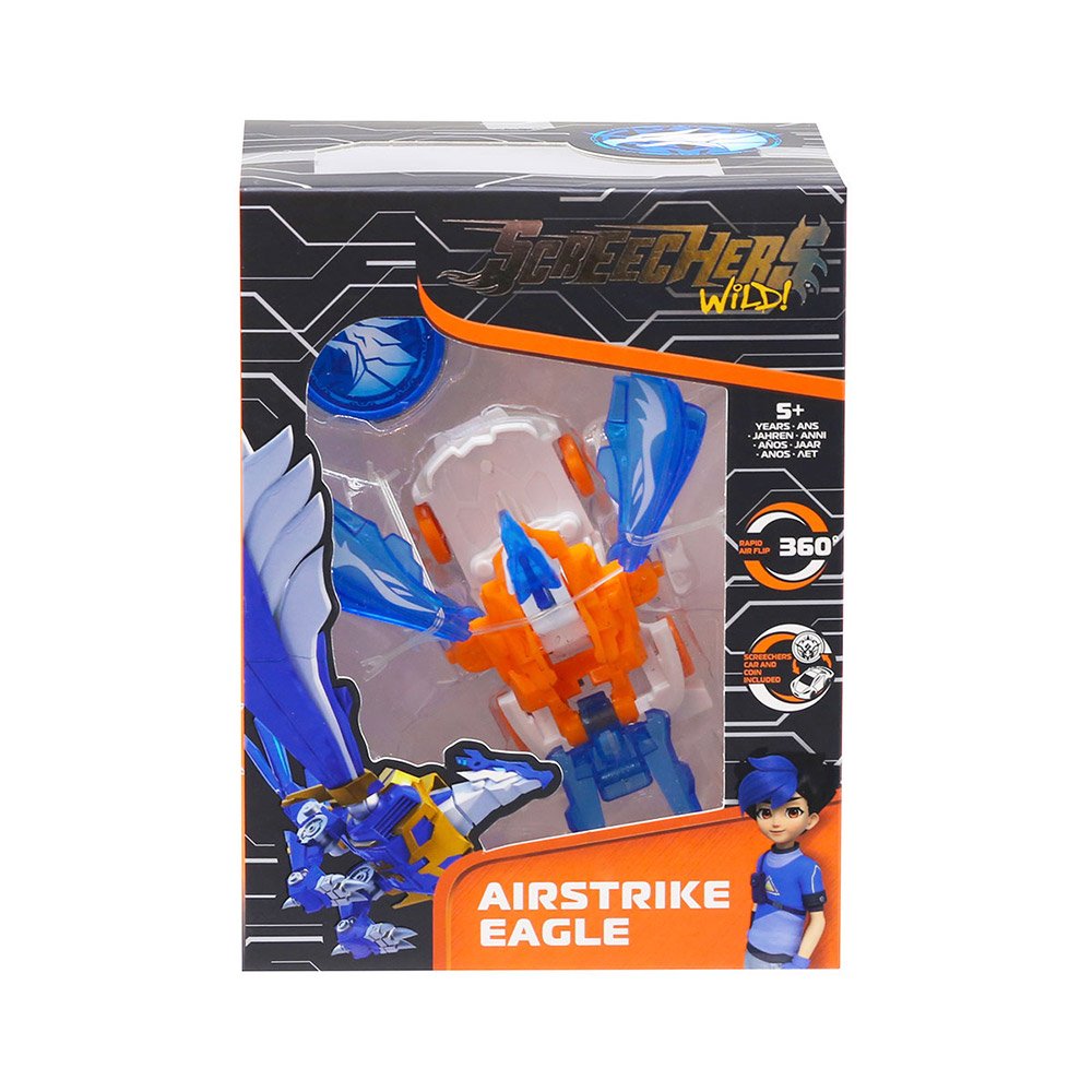 Transformer Airstrike Eagle SCREECHERS WILD! S4 L1 EU685101 - obrazek 7