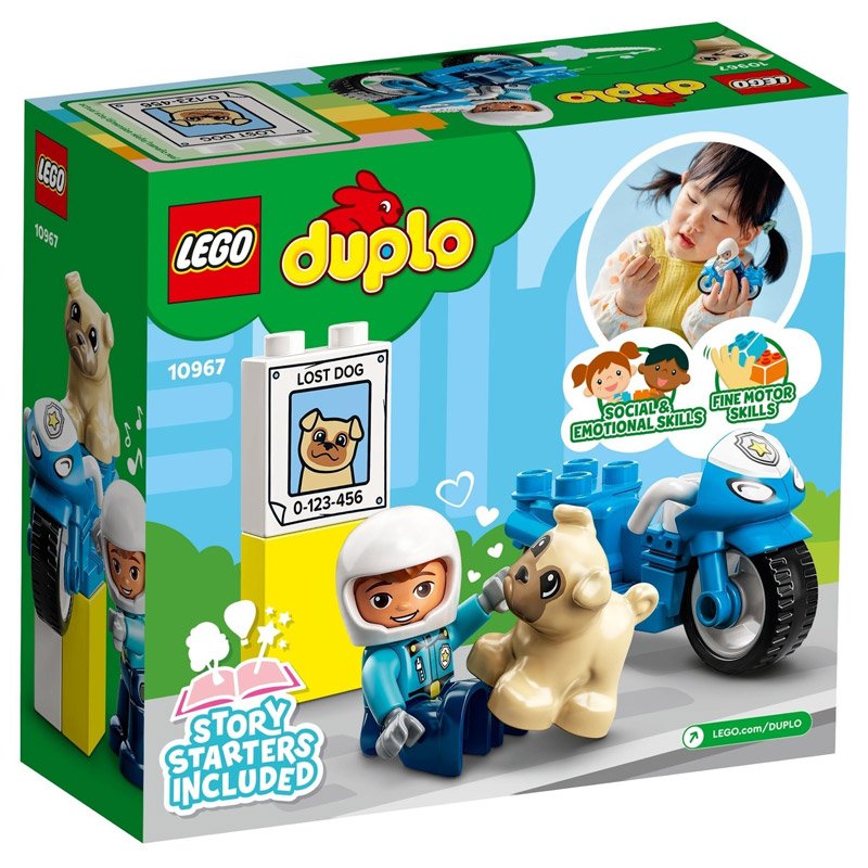 Lego Duplo Motocykl policyjny 10967 - obrazek 11