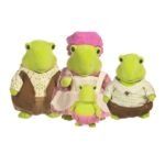Lil Woodzeez Zestaw figurek rodziny żółwi 6005M