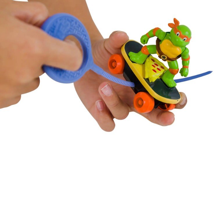Wojownicze Żółwie Ninja Klasyczny skater TMNT z wyrzutnią Michelangelo 71041 - obrazek 9