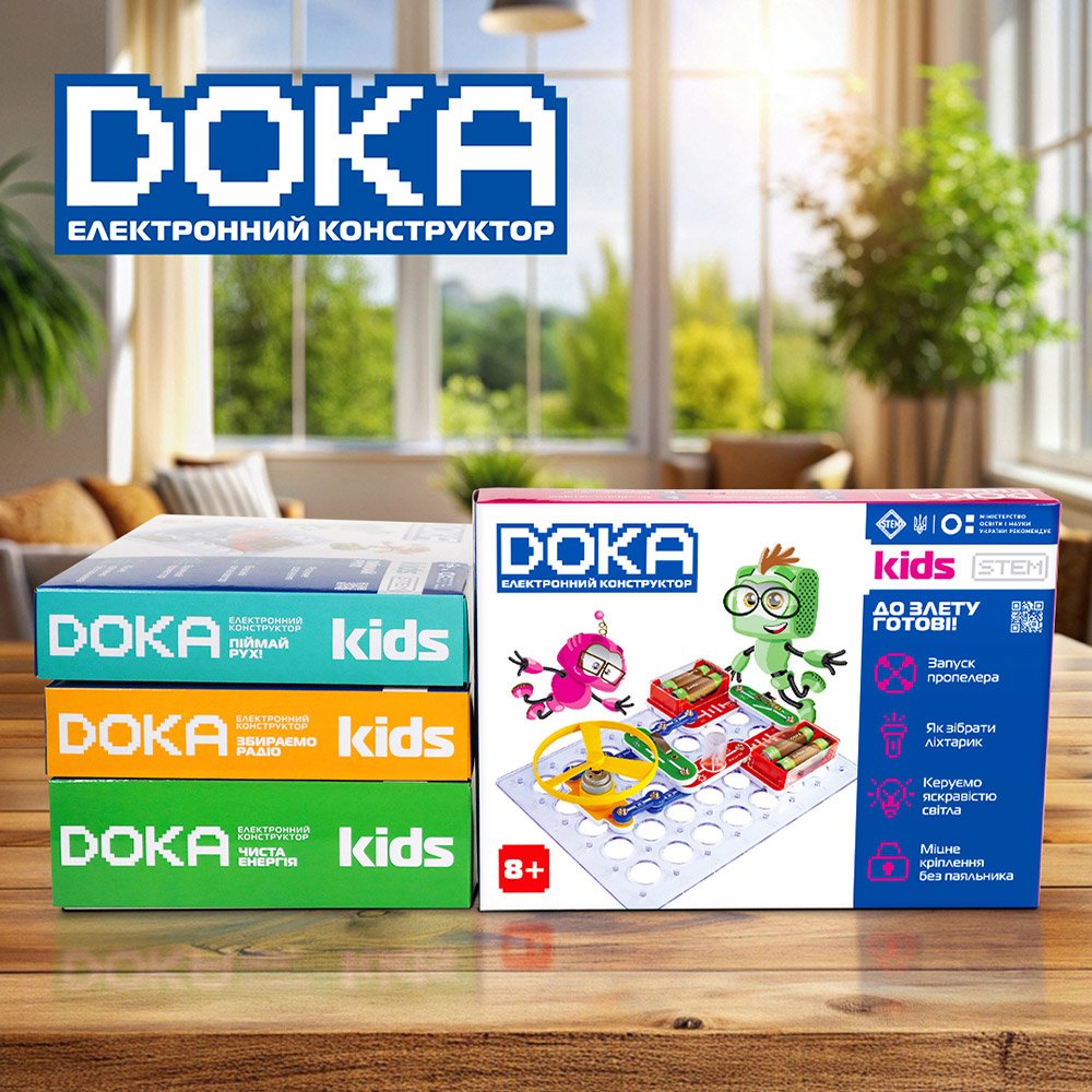 Konstruktor elektroniczny Doka gotowy do startu! D70702 - obrazek 8