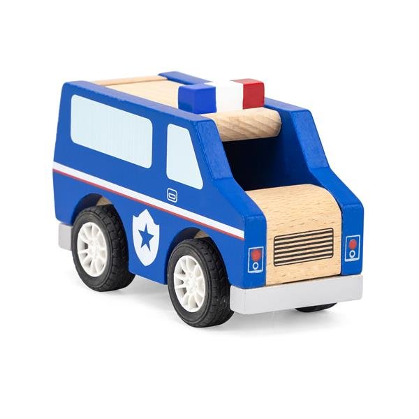 Drewniany samochód Viga Toys Police 44513 - obrazek 2