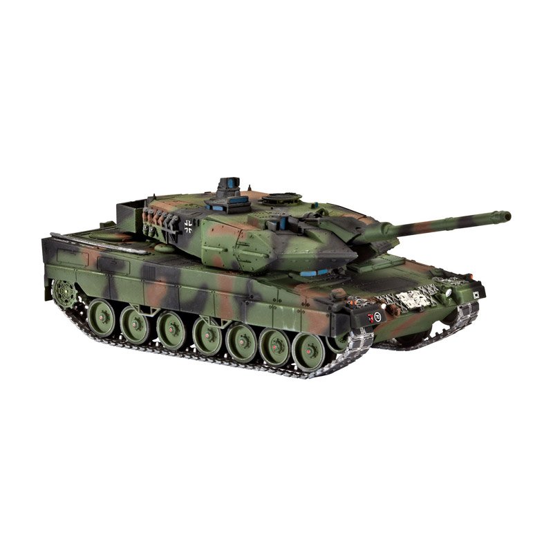 Zestaw repliki modelu czołgu Leopard 2A6/A6M poziom 4 skala 1:72 Revell 63180 - obrazek 2