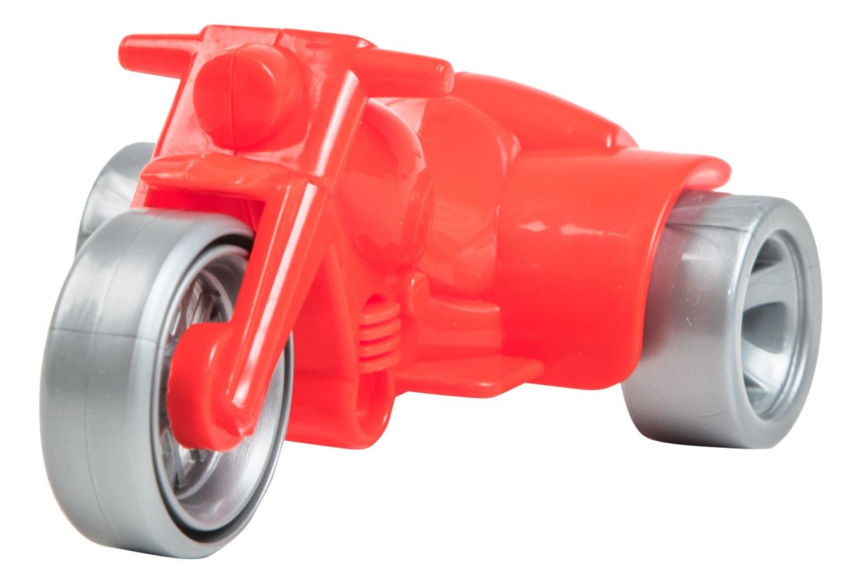 Auto "Kid Cars Sport" motocykl trójkołowy żółty