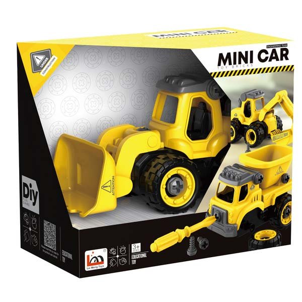 Walec drogowy konstruktora DIY Kreatywność przestrzenna LM9013 - obrazek 5
