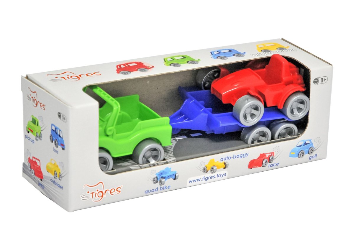 Zestaw samochodowy "Kid cars Sport" 3 szt. (jeep buggy)