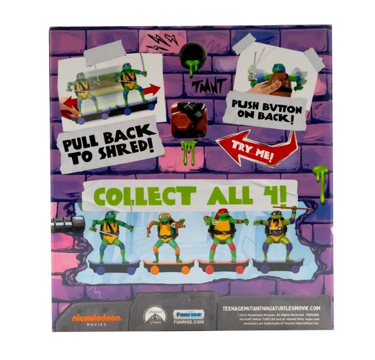 Wojownicze Żółwie Ninja Klasyczne Mistrzowie Sztuk Walki TMNT Leonardo gwiazda filmowa 2023 71059 - obrazek 7