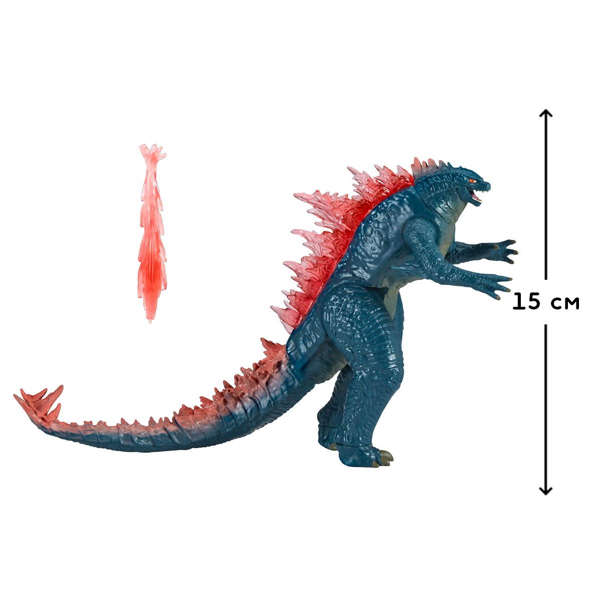 Figurka Godzilla Evolution z belką 15 cm Godzilla kontra Kong 35202 - obrazek 2
