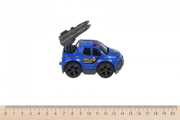Same Toy Mini Metal Racing SUV Niebieski SQ90651-3Ut-1 - obrazek 2