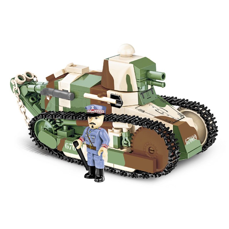 Constructor World War I Tank Renault FT-17 Victory 304 parts Cobi COBI-2992 - obrazek 2