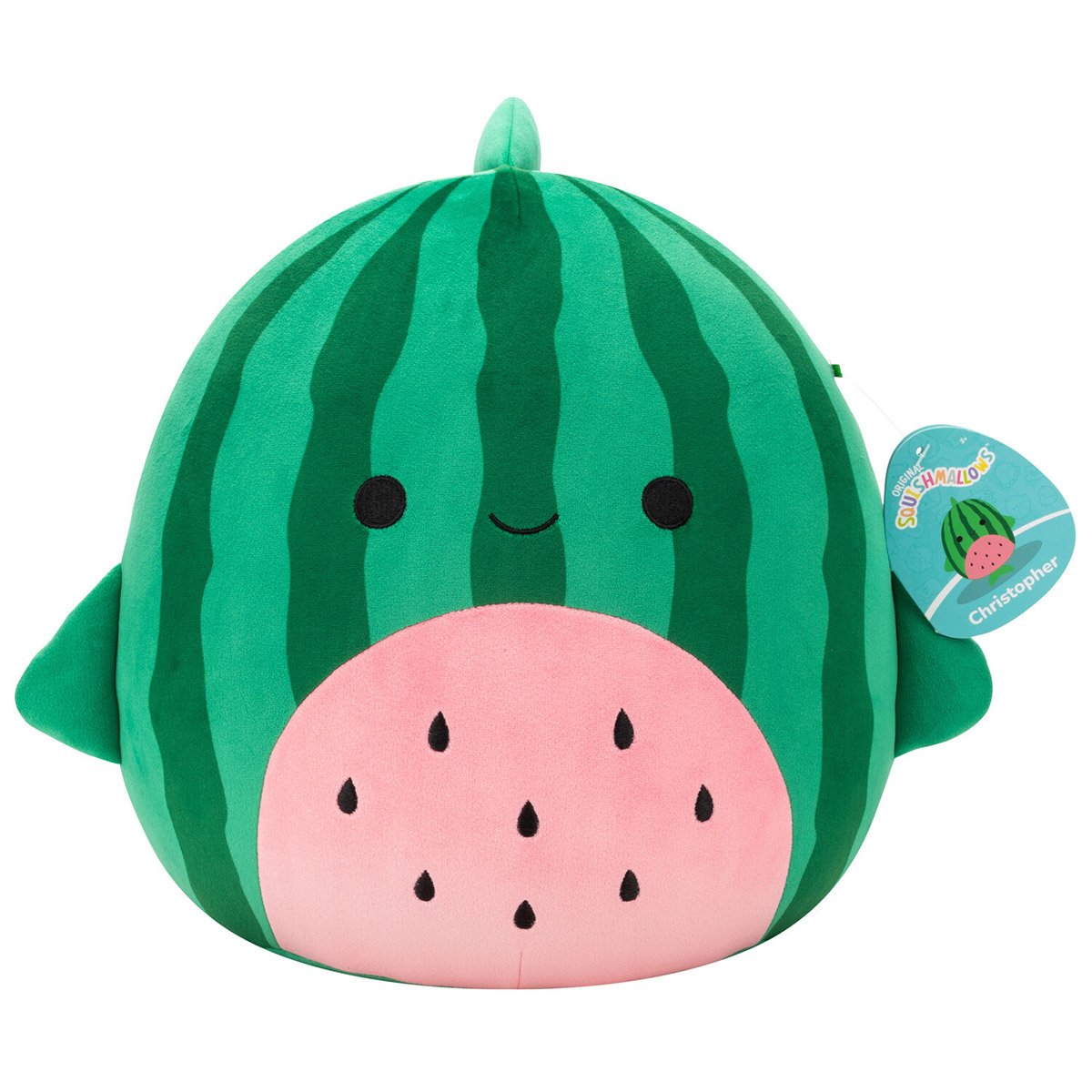 Pluszowa zabawka Christopher Arbuz Wieloryb 30 cm Squishmallows SQCR07967 - obrazek 7