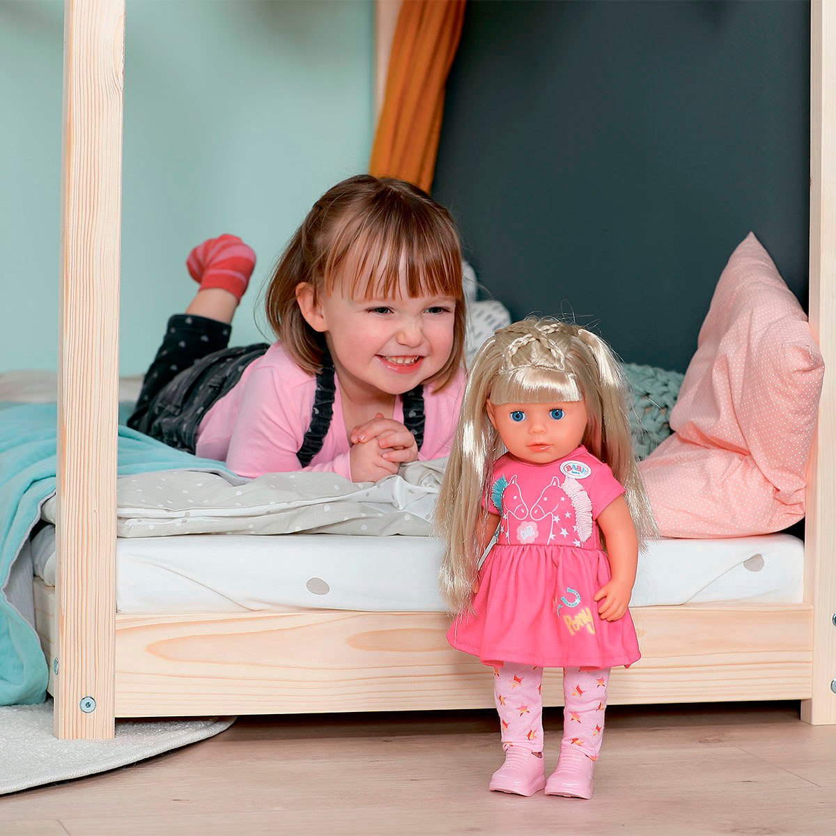 Lalka z akcesoriami Mała siostra Baby Born Zapf 835715 - obrazek 7
