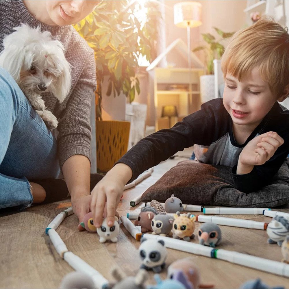 Flockies Kolekcjonerska Figurka Tukan Tim FLO0109 - obrazek 6