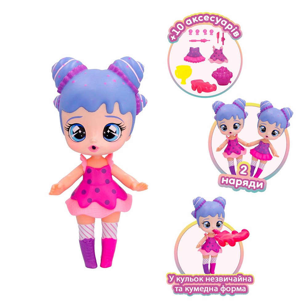 Zestaw do zabawy z lalką Bubiloons Baby Amy 906198IM - obrazek 4